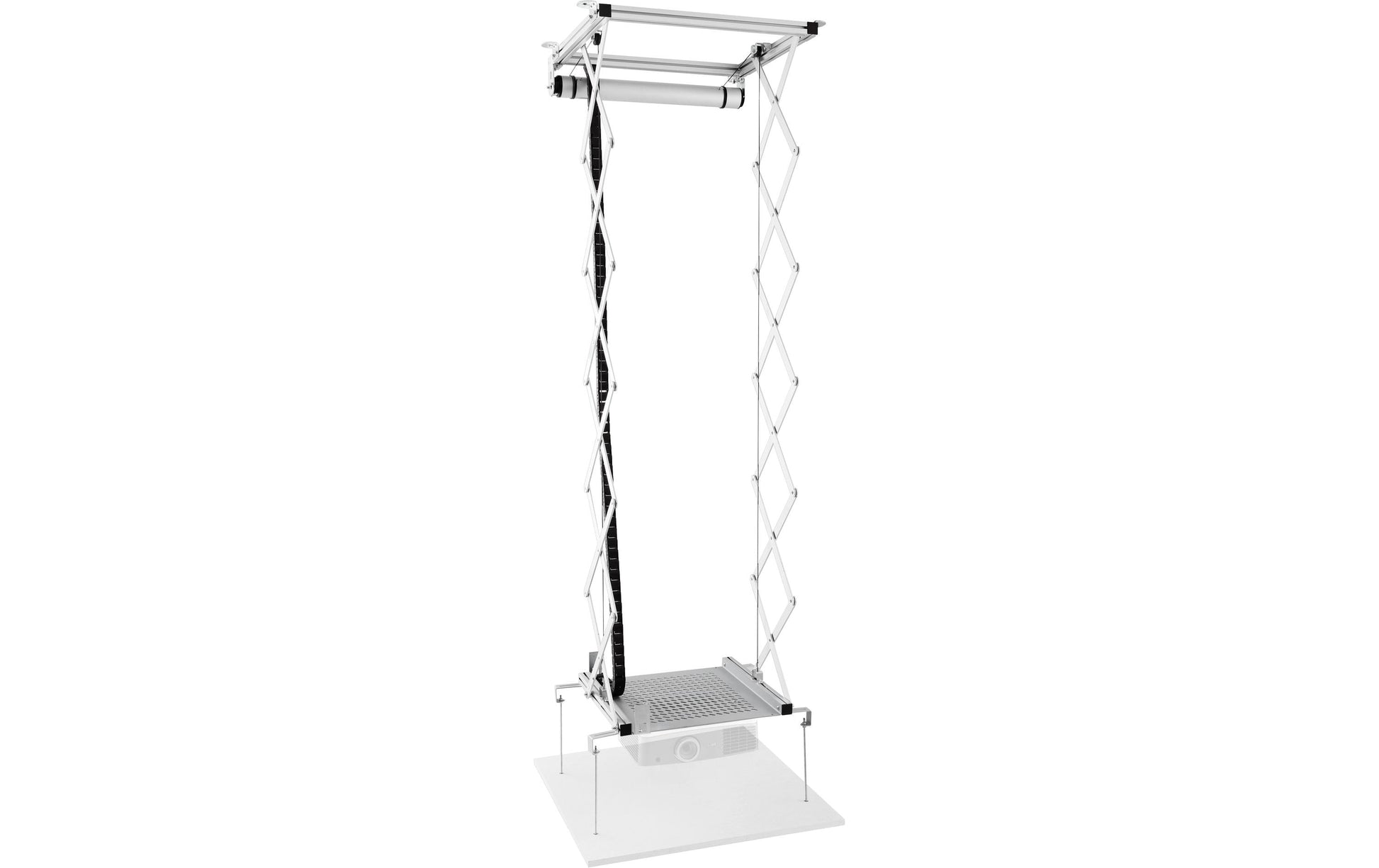 Celexon PL-2000 Plus Projektor-Deckenlift – Absenkung 0–196 cm, 30 kg, grau
