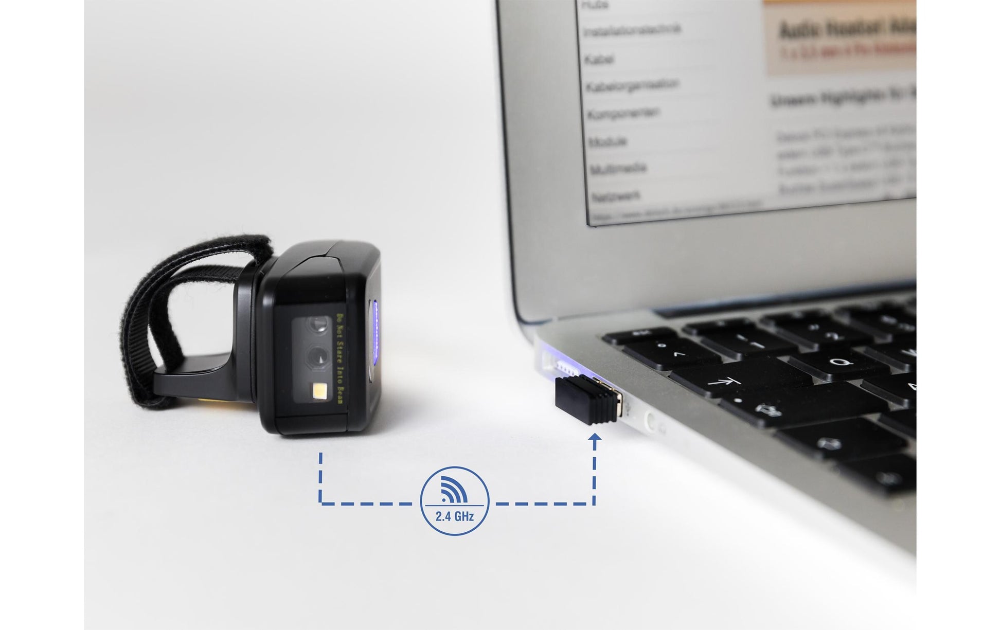 DeLOCK USB-A 2,4 GHz Adapter – für Wireless Barcodescanner