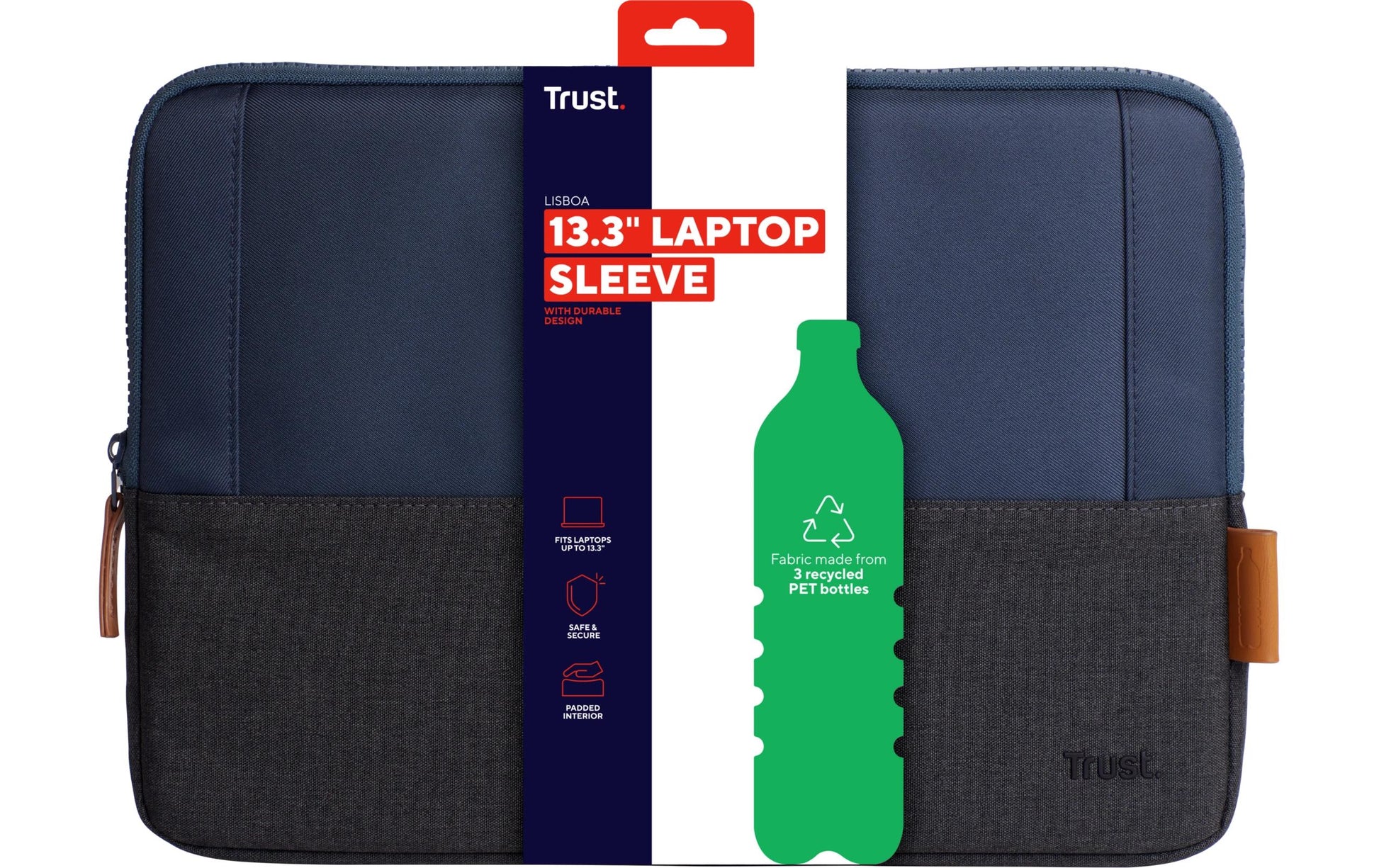 Trust Notebook-Schutzhülle für 13,3" Notebooks – Blau