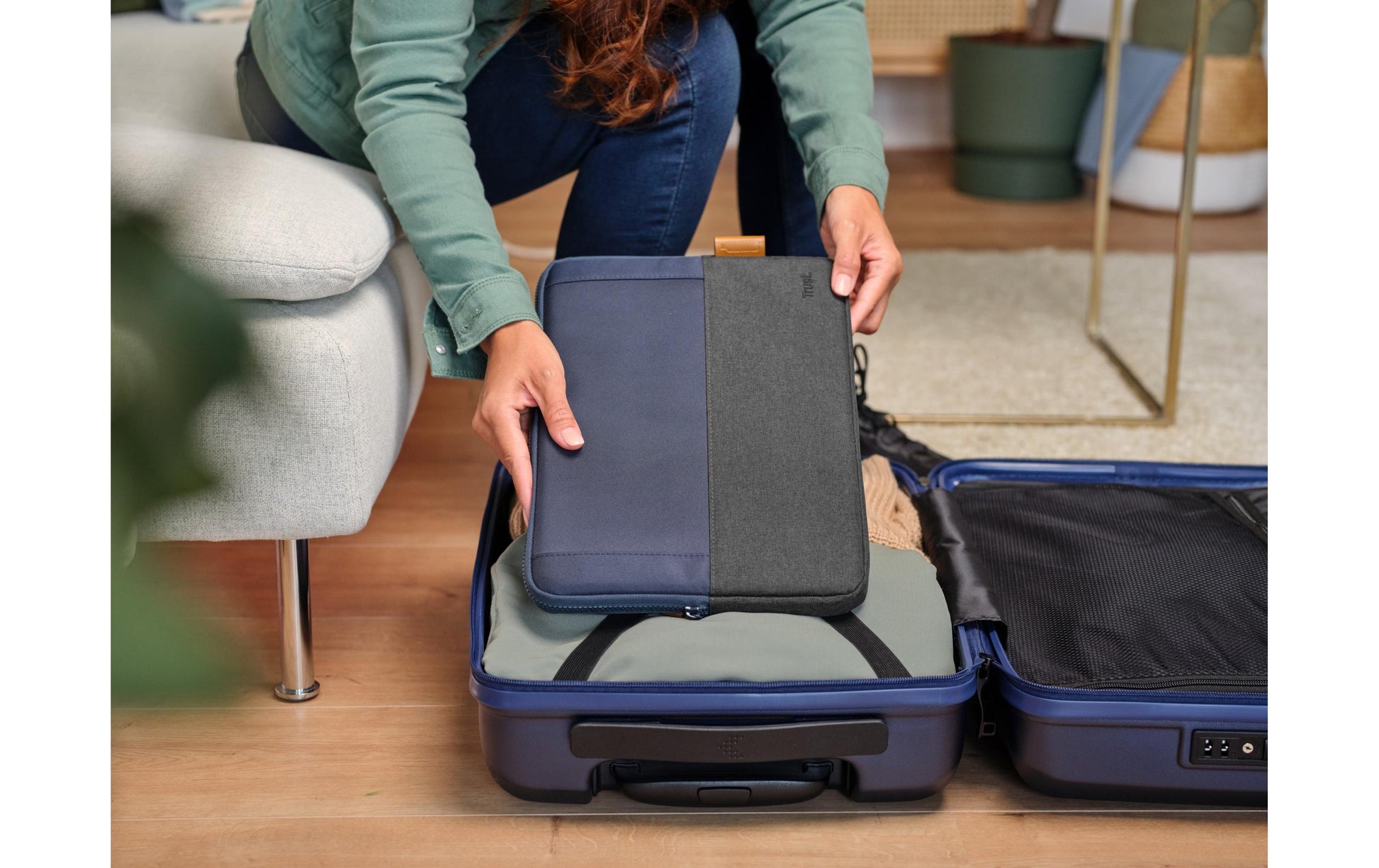 Trust Notebook-Schutzhülle für 13,3" Notebooks – Blau
