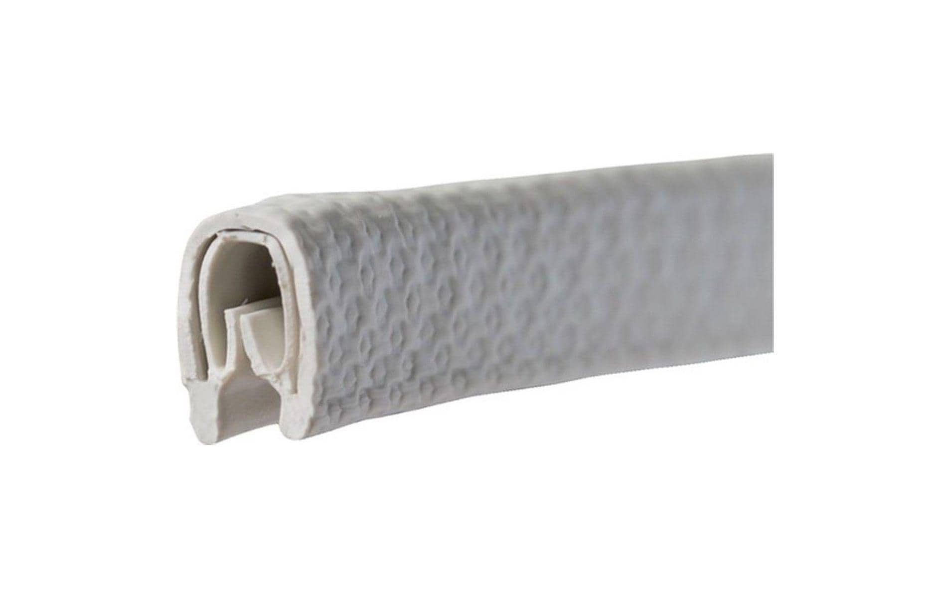 Elbro Kantenschutzprofil, 1000×6,5×9,5 mm, PVC – grau