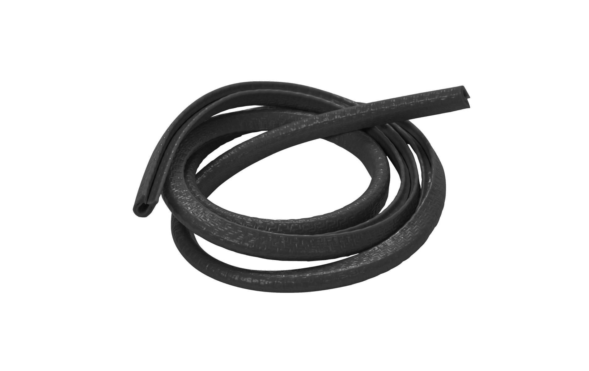 Elbro Kabelabdeckung, 1000×6,5×9,5 mm, PVC – schwarz