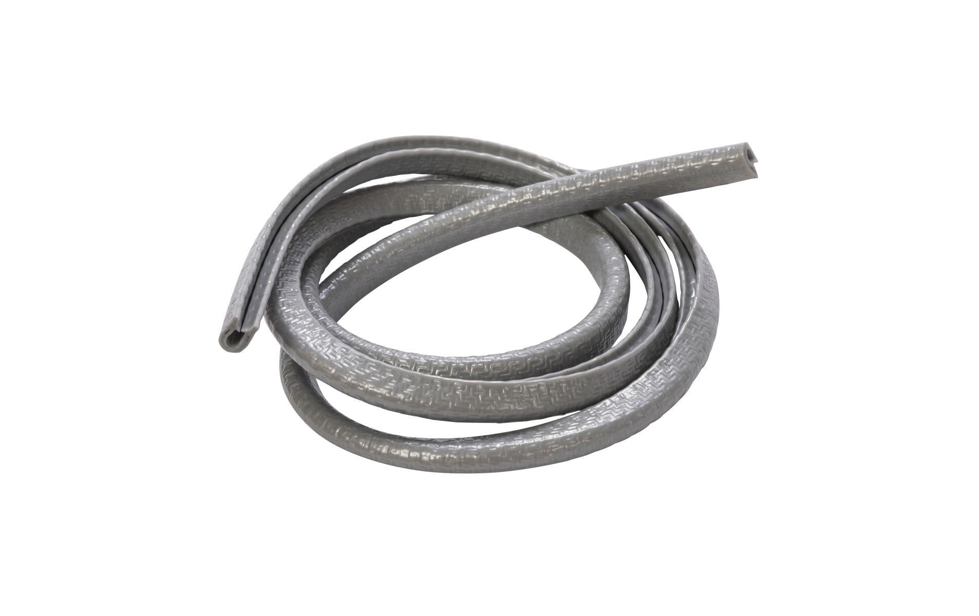 Elbro Kantenschutzprofil, 1000×6,5×9,5 mm, PVC – grau