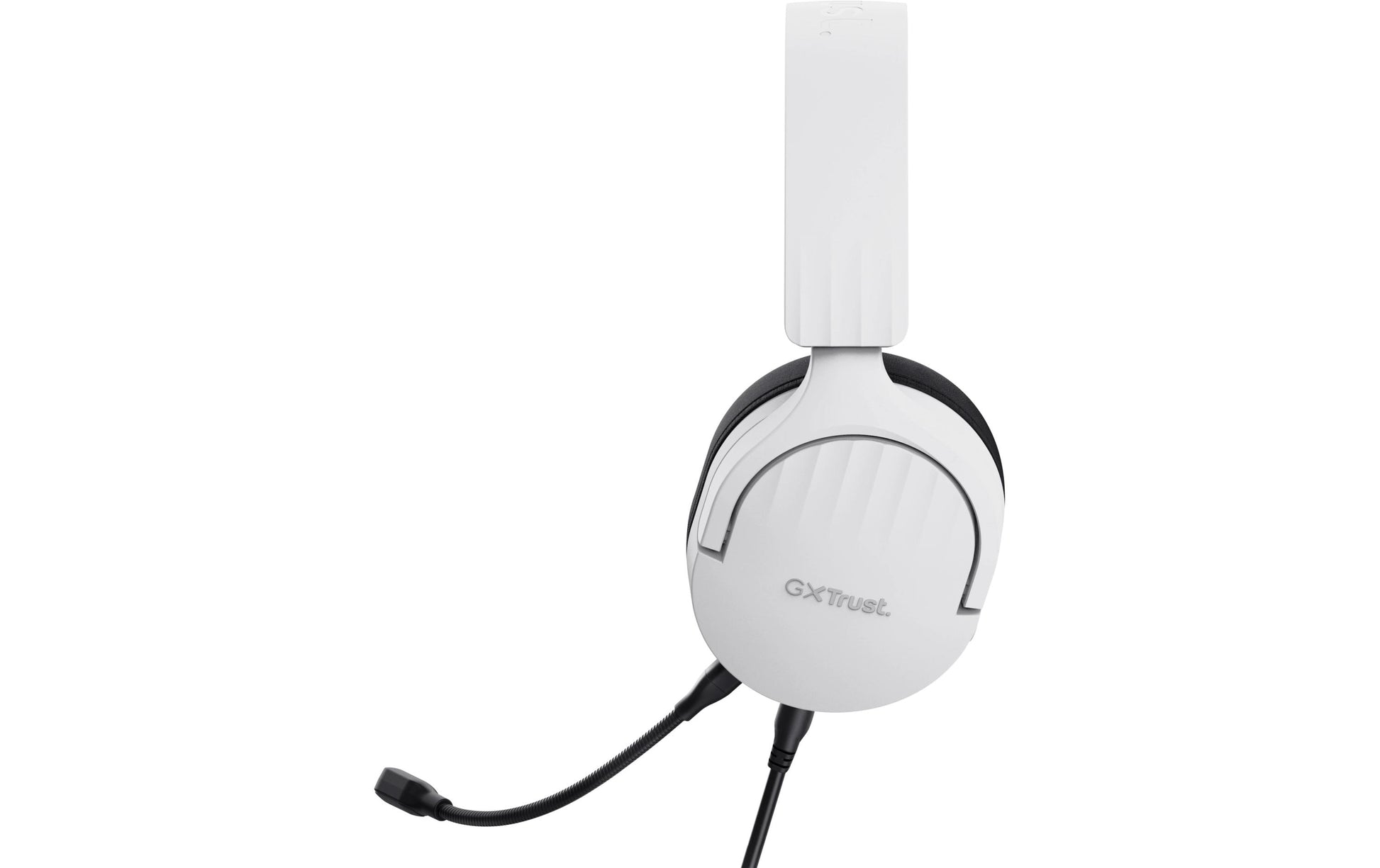 Trust GXT489 FAYZO Gaming-Headset – On-Ear, Stereo, Verkabelt, 3,5 mm Klinke, Weiss