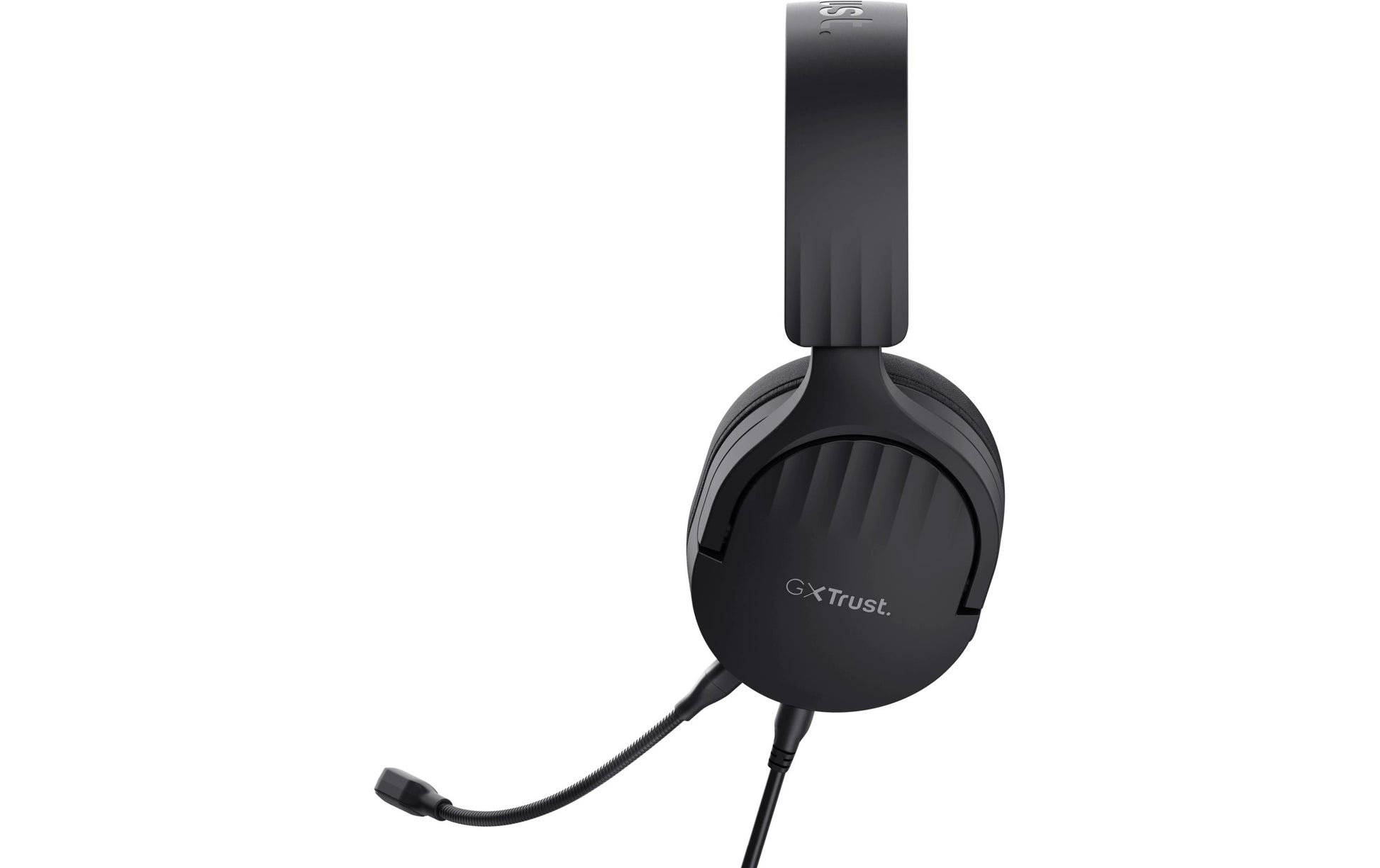 Trust GXT498 FAYZO Gaming-Headset – On-Ear, Stereo, Kabelgebunden, 3,5 mm Klinke, Schwarz