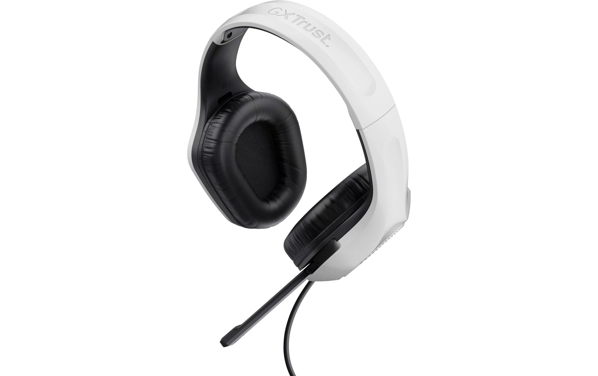 Trust GXT415 Zirox Gaming-Headset – Over-Ear, Stereo, Kabelgebunden, 3,5 mm Klinke, Weiss
