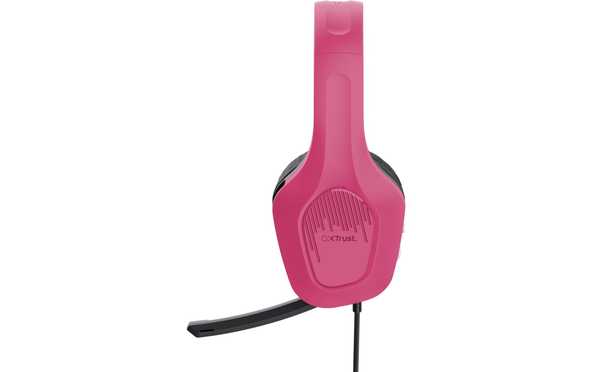 Trust GXT415 Zirox Gaming-Headset – Over-Ear, Stereo, Kabelgebunden, 3,5 mm Klinke, Rosa