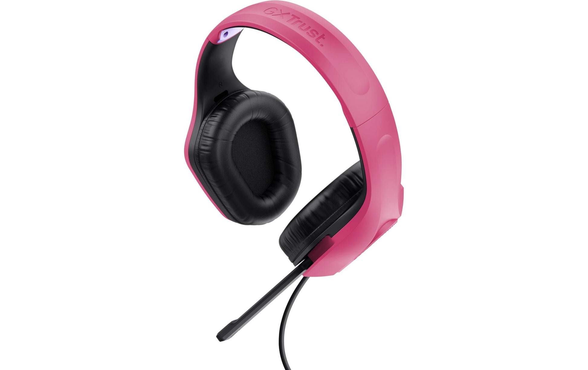 Trust GXT415 Zirox Gaming-Headset – Over-Ear, Stereo, Kabelgebunden, 3,5 mm Klinke, Rosa