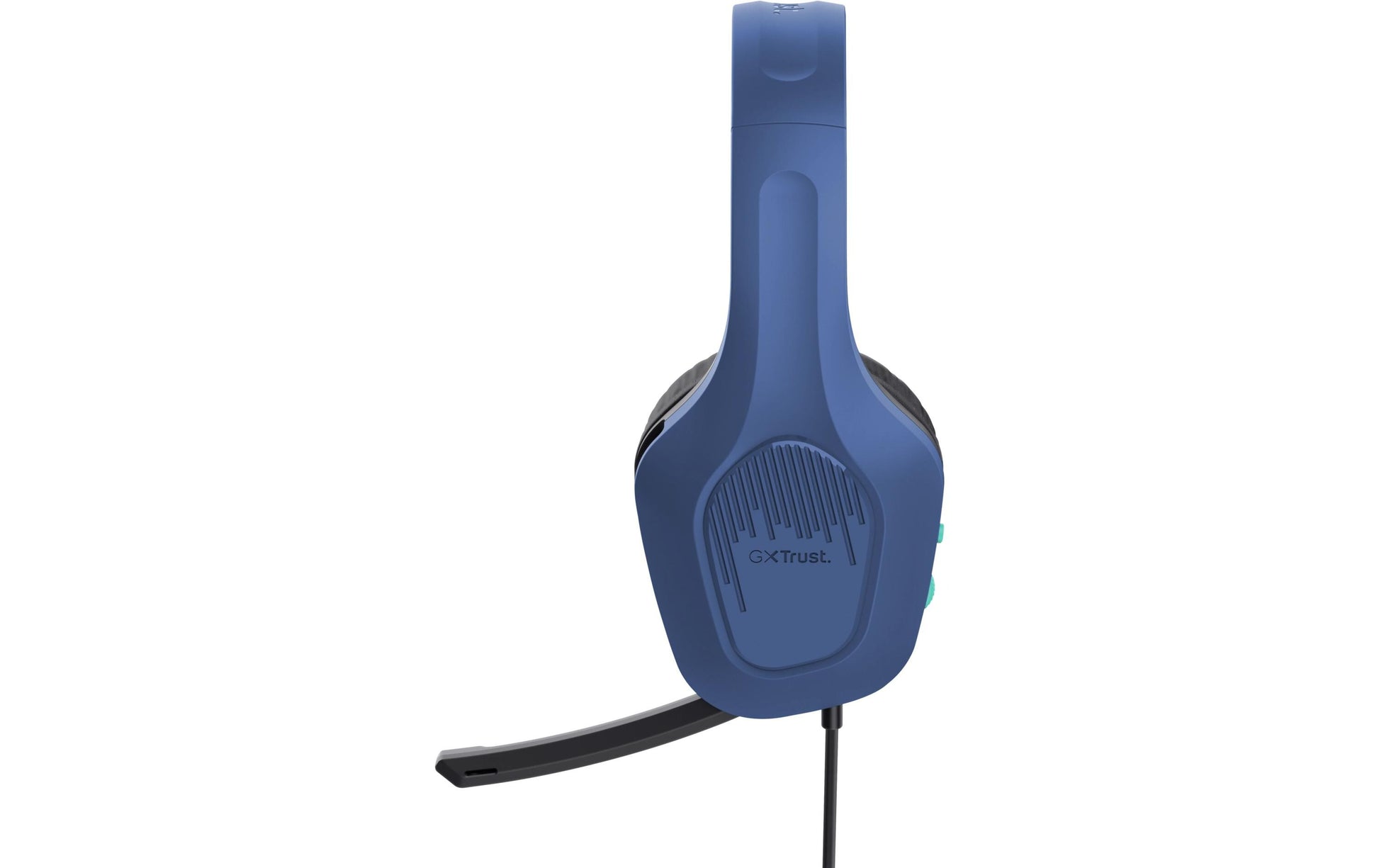 Trust GXT415 Zirox Gaming-Headset – On-Ear, Stereo, Kabelgebunden, 3,5 mm Klinke, Blau