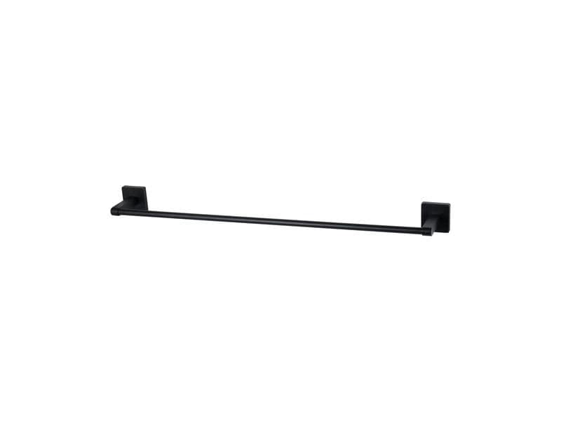 COCON Handtuchhalter – 65,5×5,3×8,5 cm, Zink, 3 kg, zum Schrauben, Schwarz