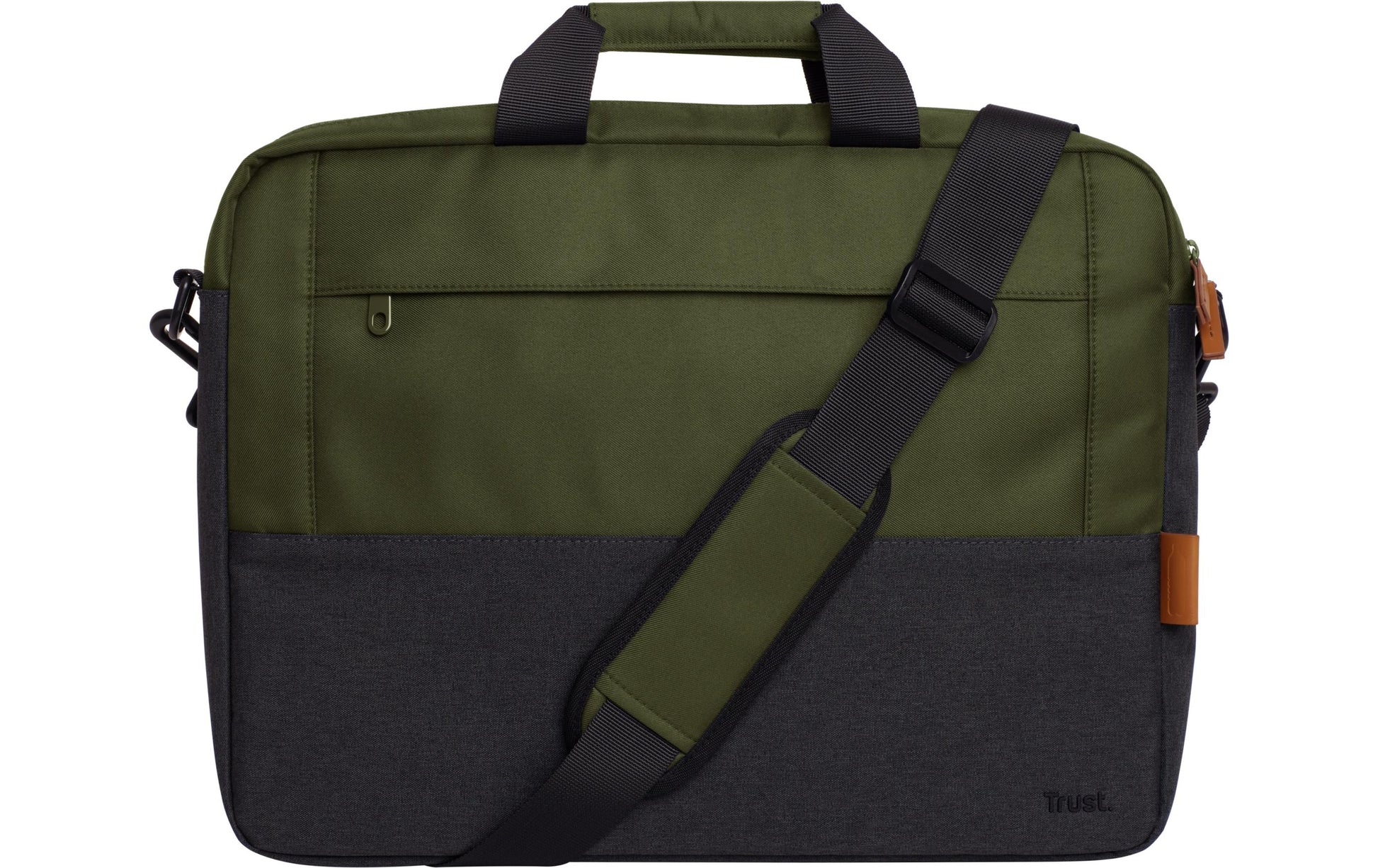 Trust Notebook-Tasche bis 16" – Wasserdicht, abnehmbarer Schultergurt – Grün