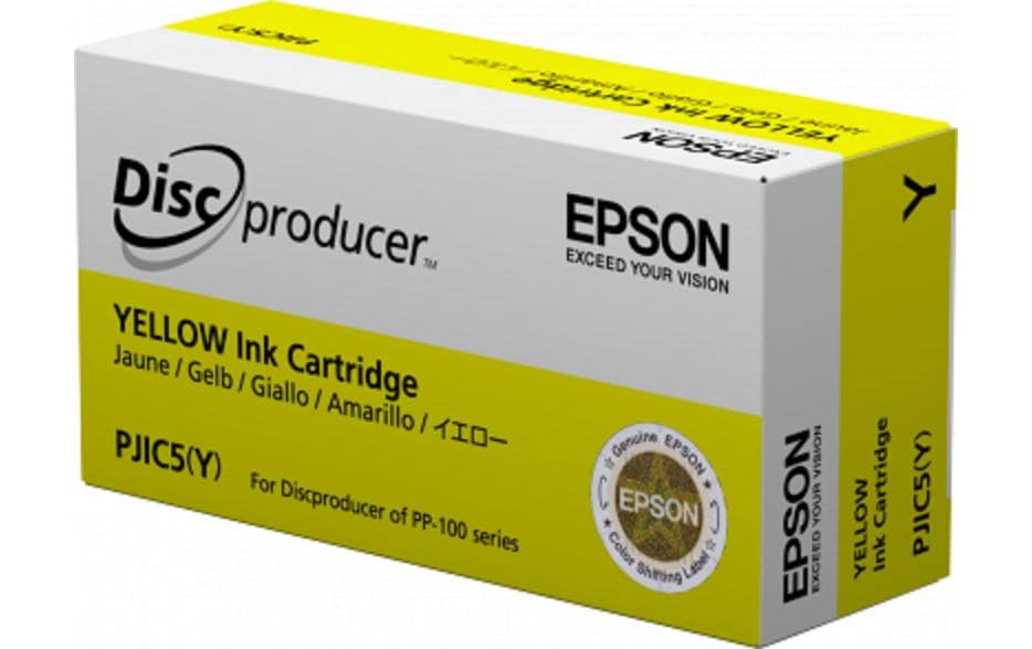 Epson C13S020692 Gelbe Tintenpatrone (Original) – für Discproducer PP-50/PP-100