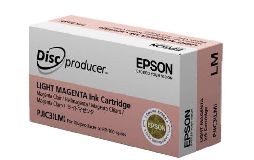 Epson Tintenpatrone PJIC7LM (C13S020690), magenta, original – für Discproducer PP-50, PP-100