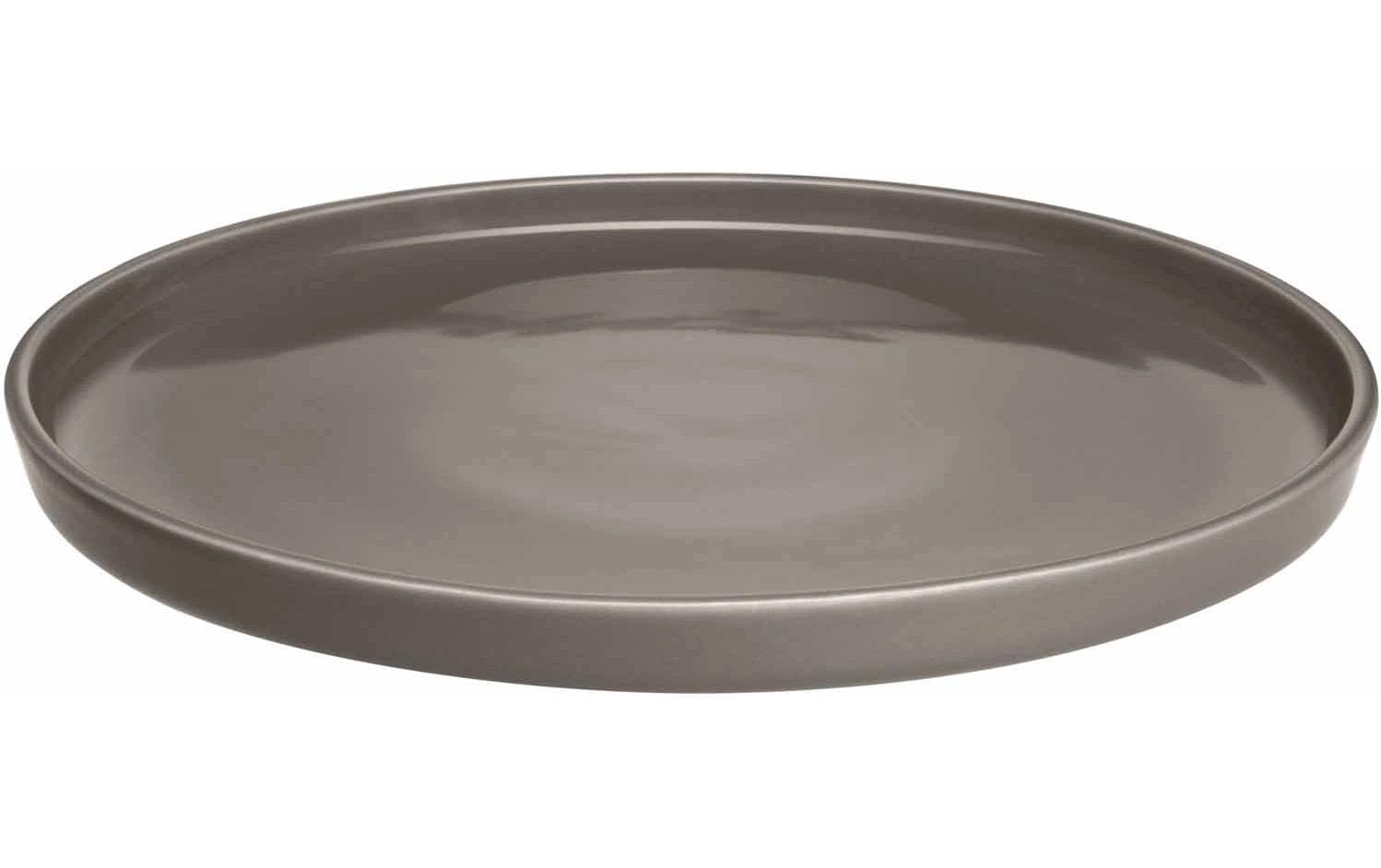 LEONARDO Roma Teller – Ø 22 cm, Keramik, taupe, spülmaschinenfest, mikrowellenfest, 6 Stück