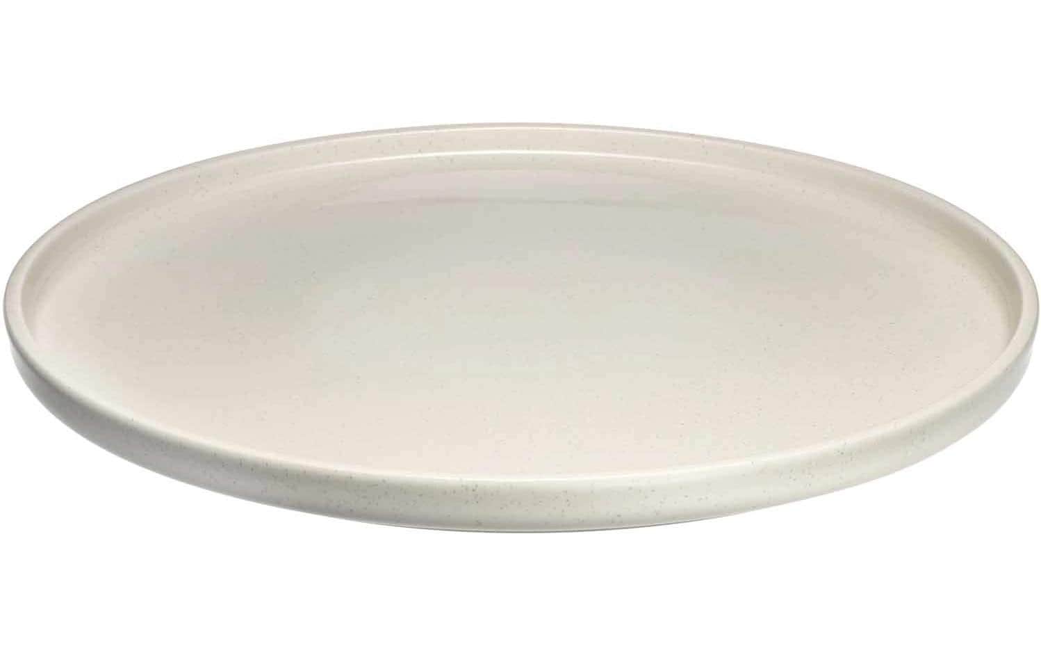 LEONARDO Roma Speiseteller – Keramik, creme, spülmaschinenbeständig, mikrowellengeeignet, 6 Stück