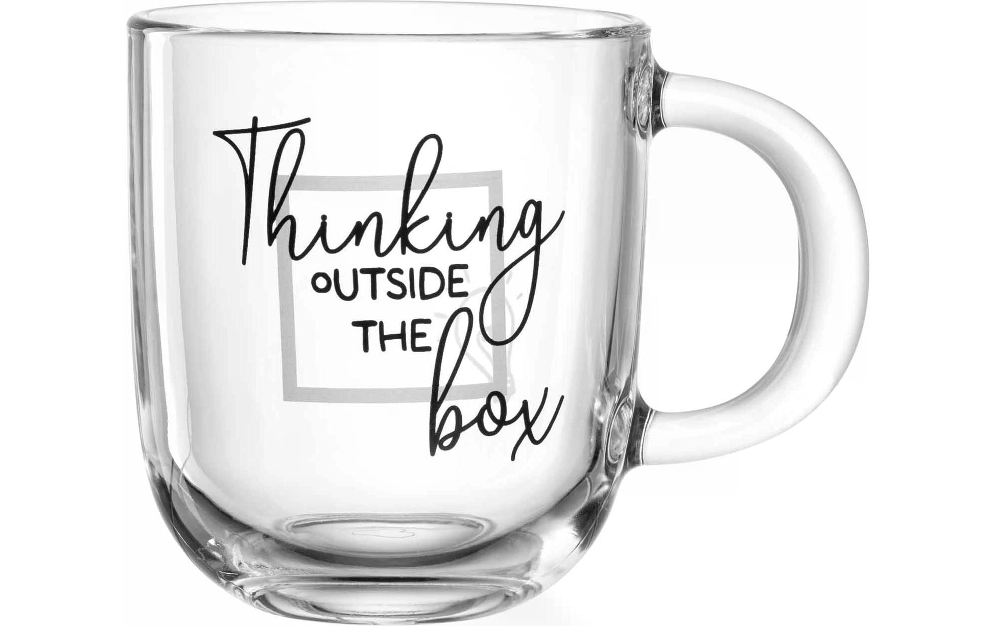 LEONARDO Universaltasse – 400 ml, Ø 8,7 cm, Glas, Transparent, spülmaschinenfest, mikrowellengeeignet