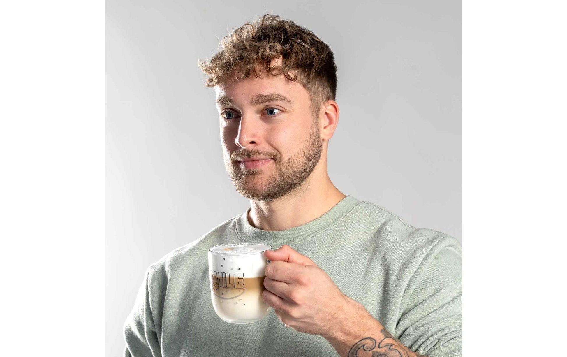 LEONARDO Tasse – 400 ml, Ø 8,7 cm, Glas, Transparent, spülmaschinenfest, mikrowellengeeignet