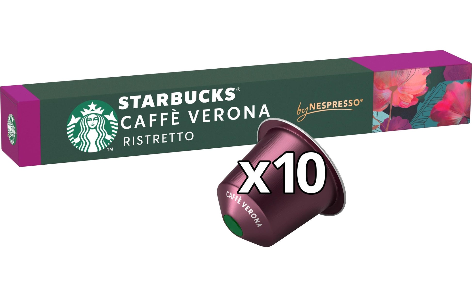 Starbucks Caffè Verona – Kapseln für Nespresso – Espresso, Dunkel, 120 Kapseln