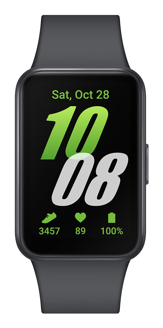 Samsung Galaxy Fit 3 – Smartwatch – 40 mm, 1,6" AMOLED, Bluetooth 5.3, GPS, IP68, 5 ATM, Grau
