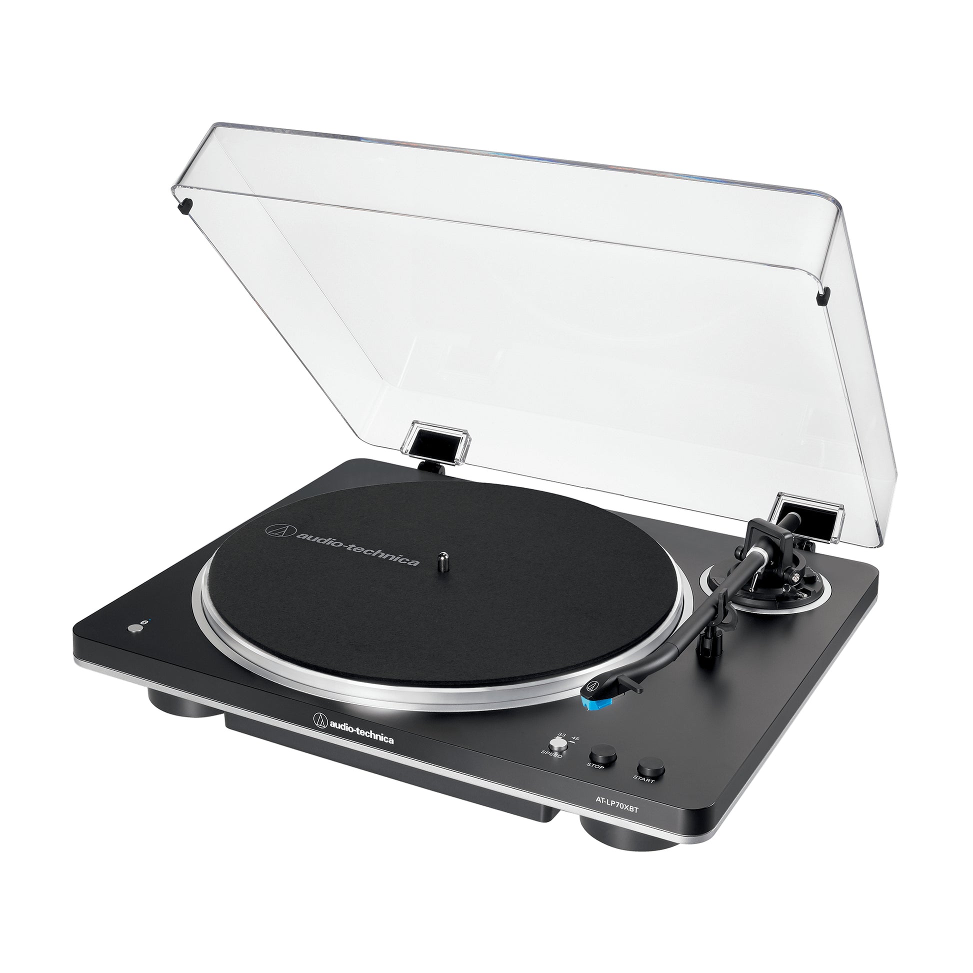 Audio-Technica AT-LP70XBTBS – Plattenspieler – Riemenantrieb, Phono-Vorverstärker – Schwarz