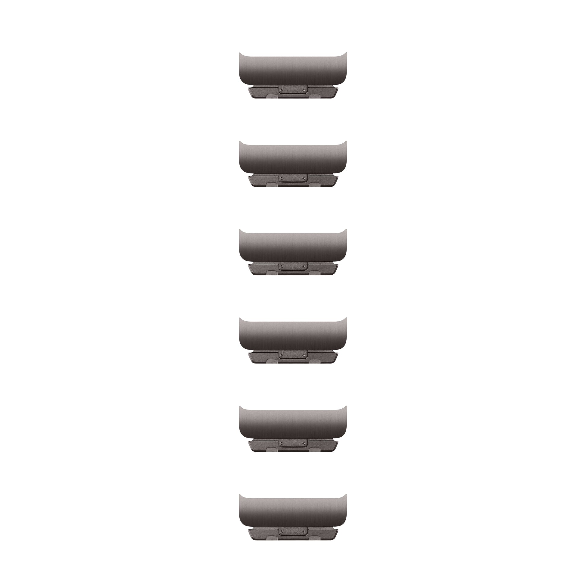 Apple Slate Link Armband Kit – Armband – für Apple Watch 46 mm, Dunkelgrau, Edelstahl