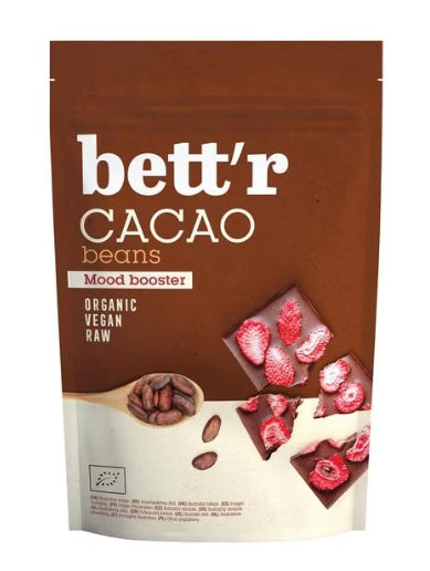 Bett'r Kakaobohnen – roh, bio – 200 g