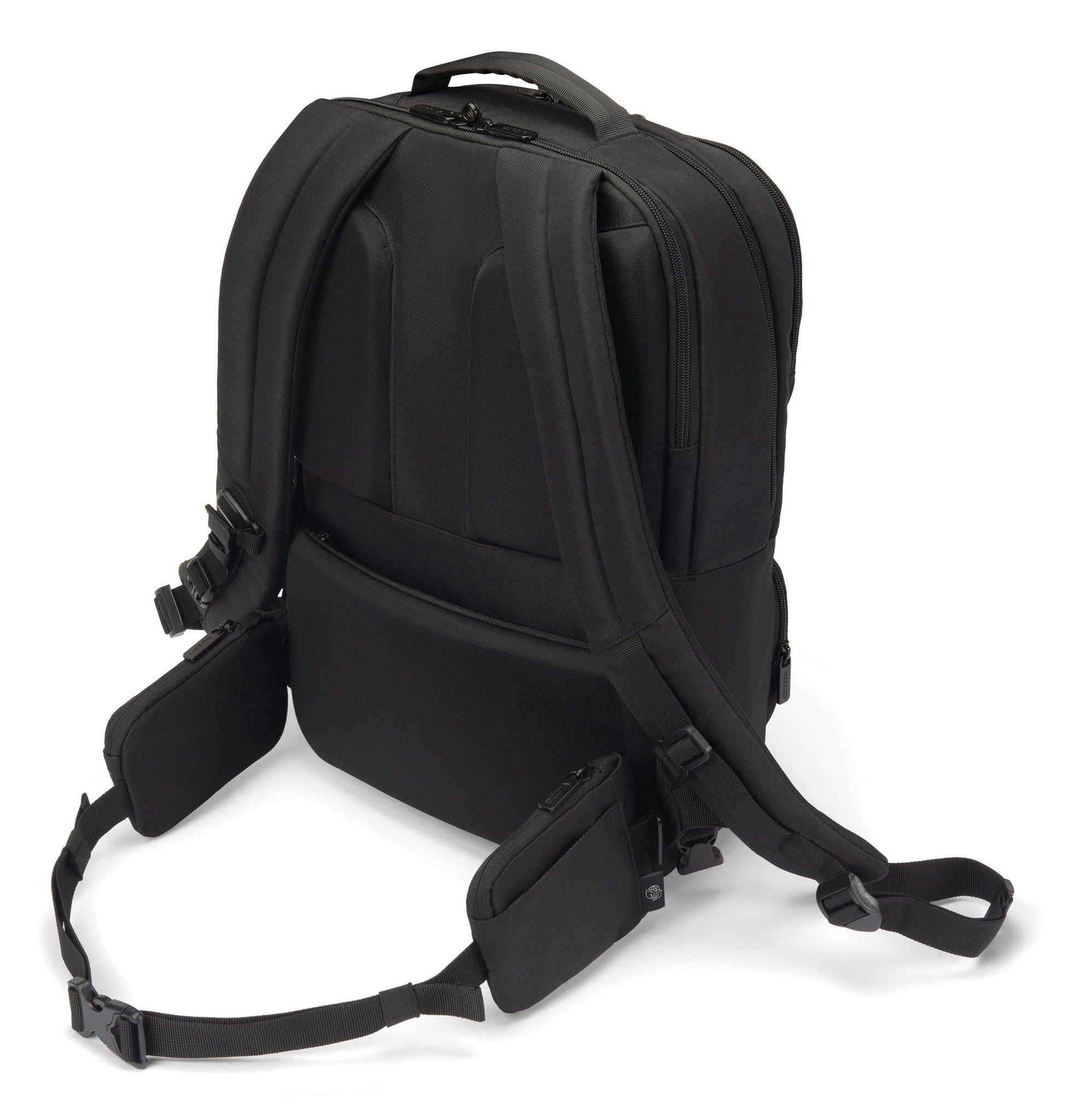 DICOTA Rucksack-Hüftgurt – für COMPANION/SEEKER II – 330×20×110 mm – schwarz – Polyester – 1 Stk.