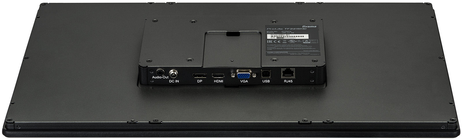 iiyama PROLITE Open Frame PCAP – Monitor, Touch (10-Punkt), Antifingerprint-Beschichtung, Bezelfreies Frontglas