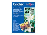 Brother BP-60MA Fotopapier – matt, A4, 145 g/m², 20 Blatt – für Tintenstrahldrucker