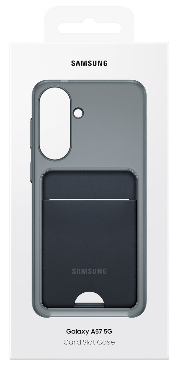 Samsung Wallethülle – für Samsung Galaxy A57 5G, mit Kartenfach, TPU, Schwarz