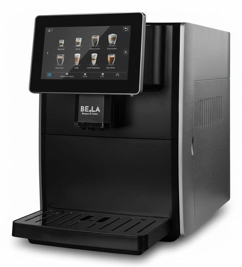 BergerLanz Mucho Gusto Kaffeevollautomat – 1,8 l, 160 g Bohnenbehälter, 19 bar, Milchsystem