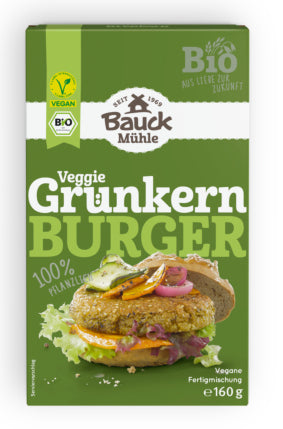 Bauck Mühle Bio Grünkern Burger-Mix – 160 g