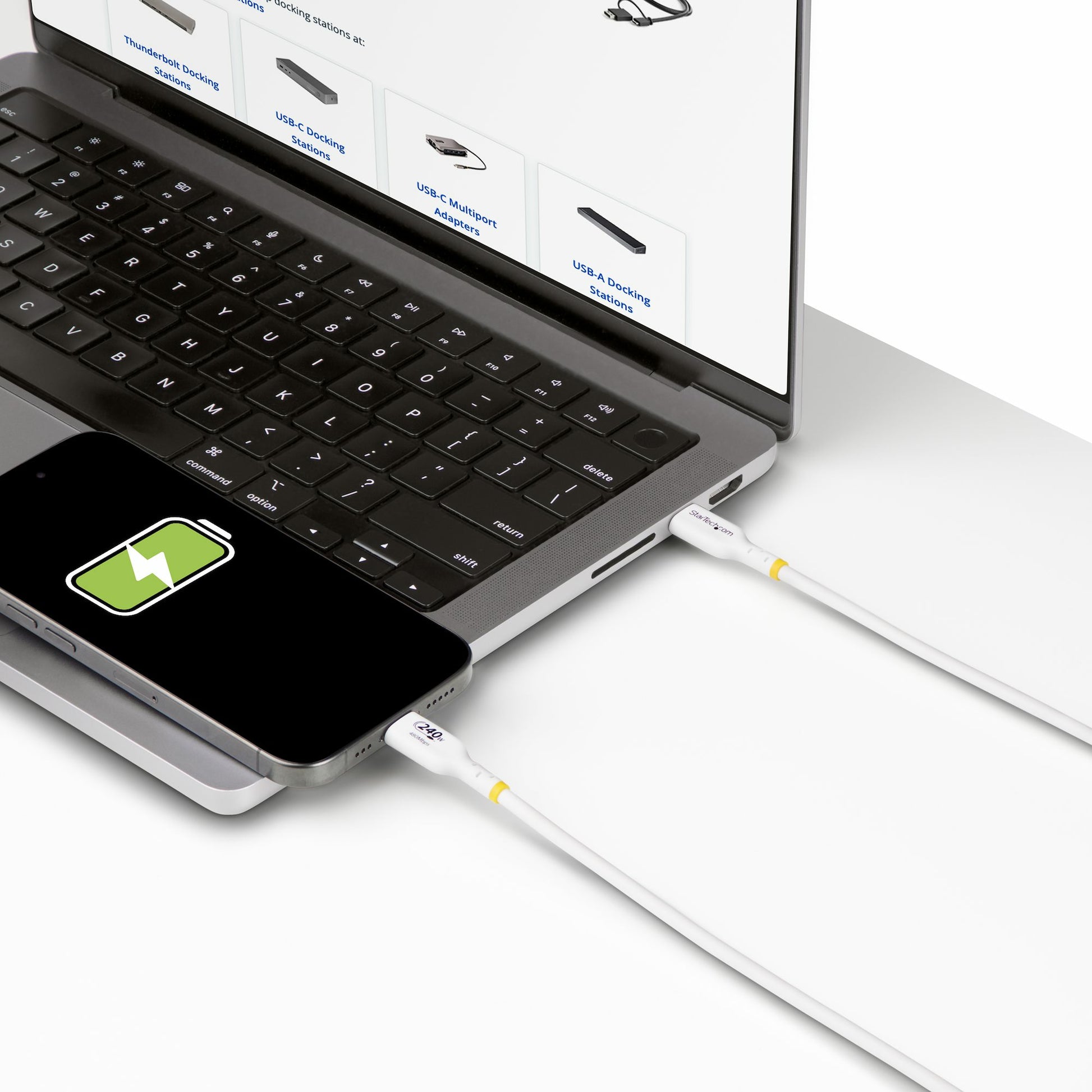 StarTech.com USB-Kabel, USB-C zu USB-C, Ladekabel