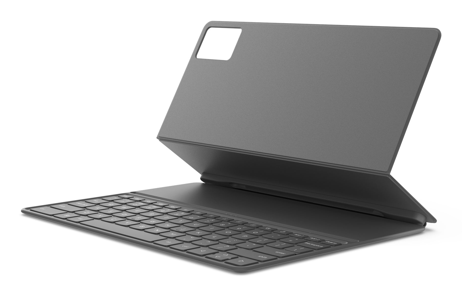 Lenovo Tastatur-Case für Lenovo Idea Tab Plus – Pogo Pin, mit Ständer – Luna Grey