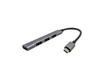 i-tec USB-Hub – USB-C, 4× USB-A, für Windows/Mac/Linux