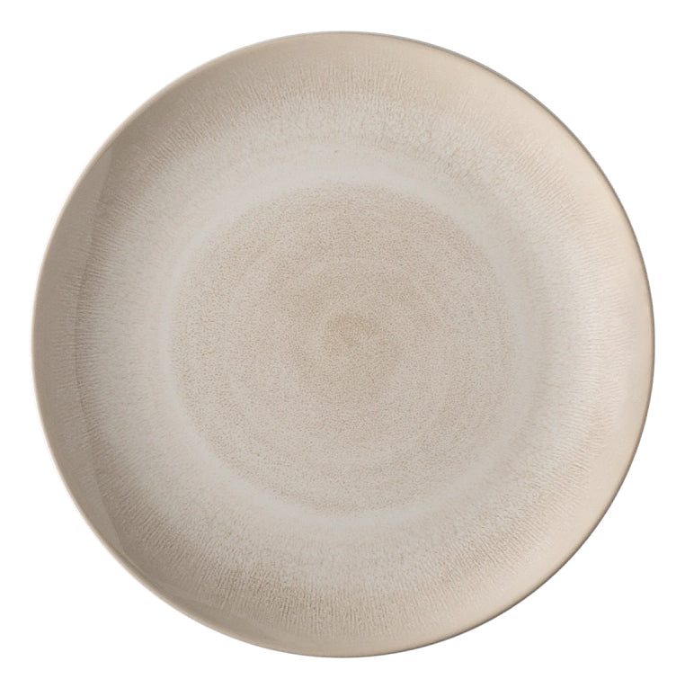 Lunasol Elements Vulcano Tellerset – 12-teilig, Steingut, Sand