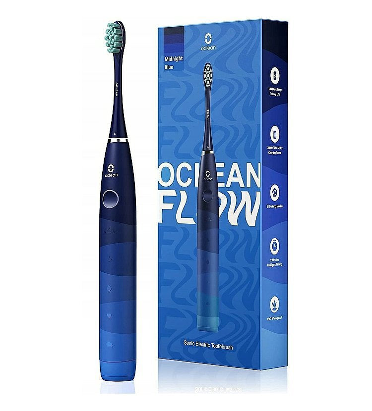 Oclean Schallzahnbürste Flow – 5 Modi, IPX7, Akku – Blau