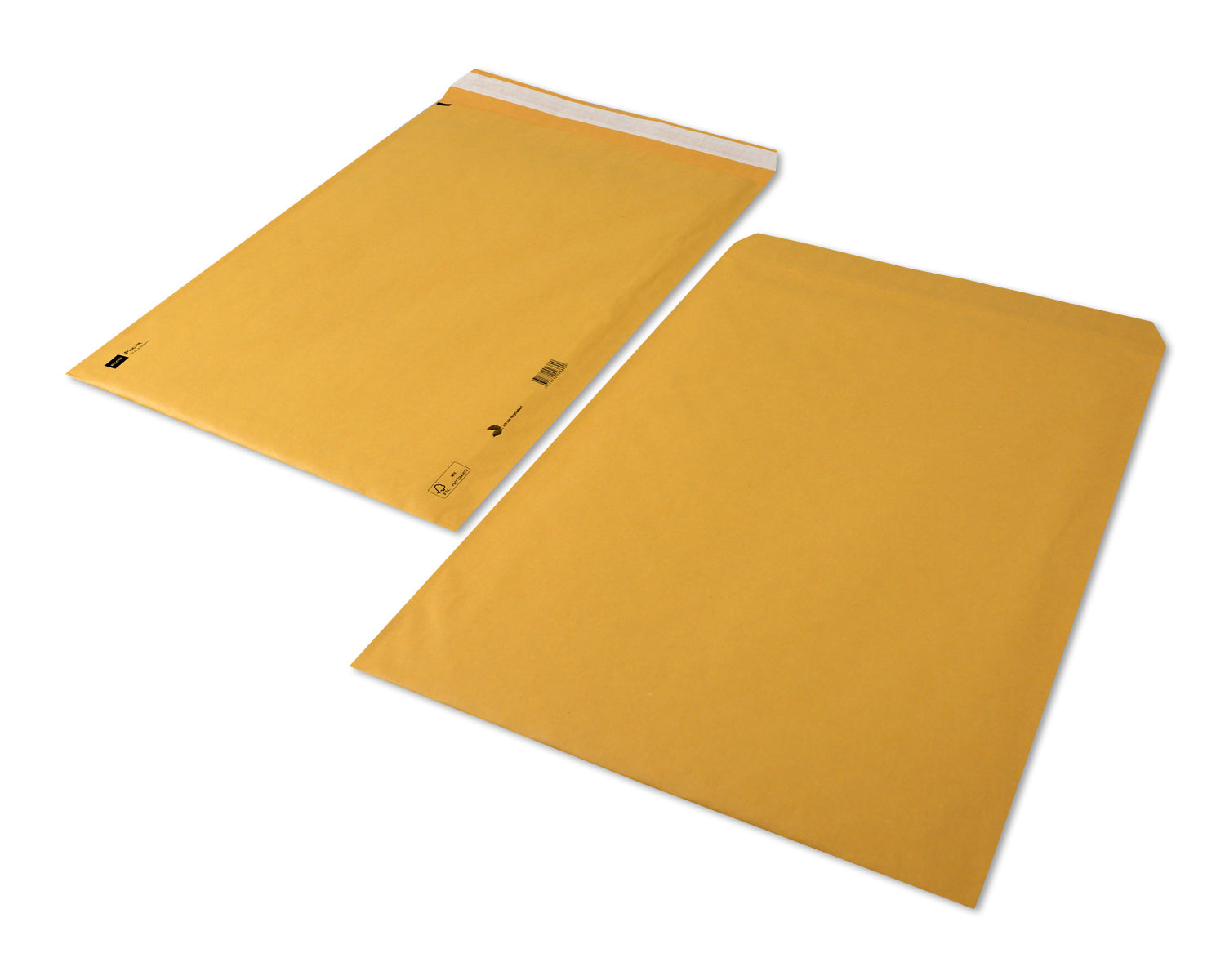 ELCO Papierpolstertasche – 320 × 455 mm, braun, FSC-zertifiziert, selbstklebend – 50 Stück