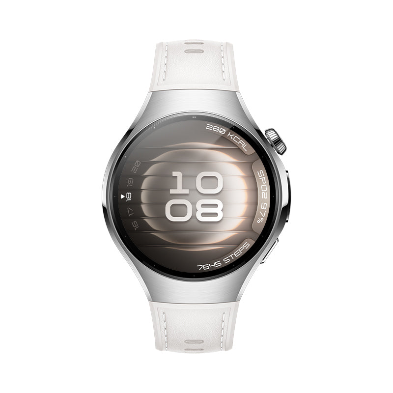 Huawei Watch 5 LTE – 42 mm, AMOLED, Edelstahl, Beige, 5 ATM