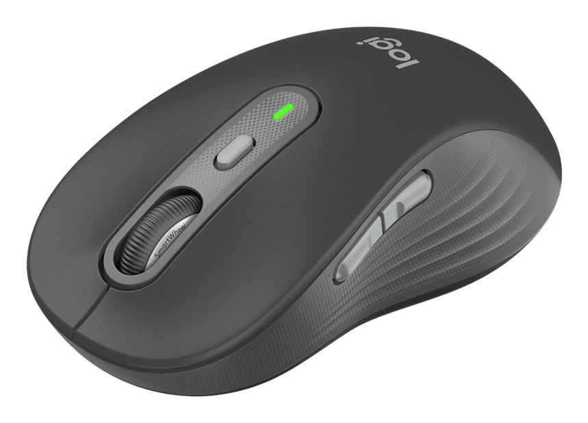 Logitech Signature Plus M750 L – Maus – Kabellos (Bluetooth/2,4 GHz), rechts, Graphit