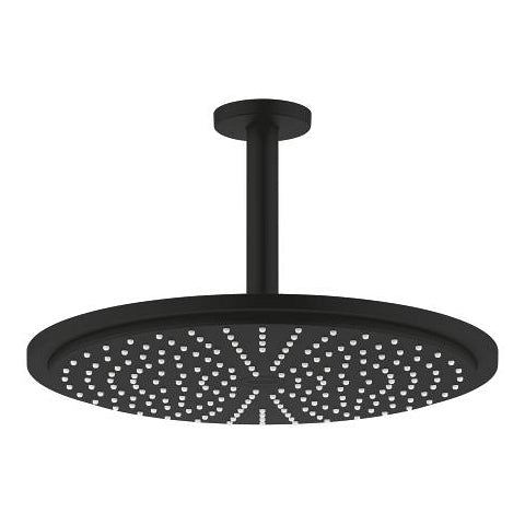 GROHE Kopfbrause Cosmopolitan 310 – Ø31 cm, Metall, Deckenbrause-Set, Schwarz