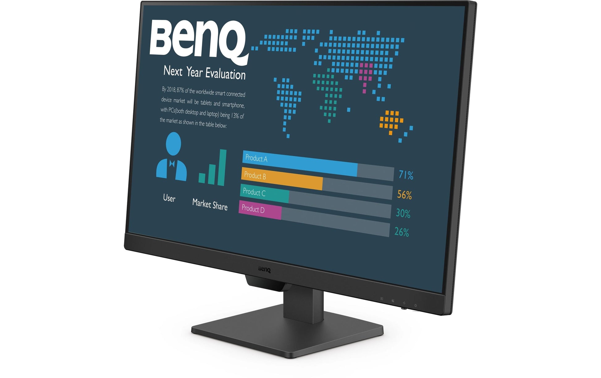 BenQ BL2790 – Monitor, 27", 1920 × 1080 (Full HD), IPS, 250 cd/m²