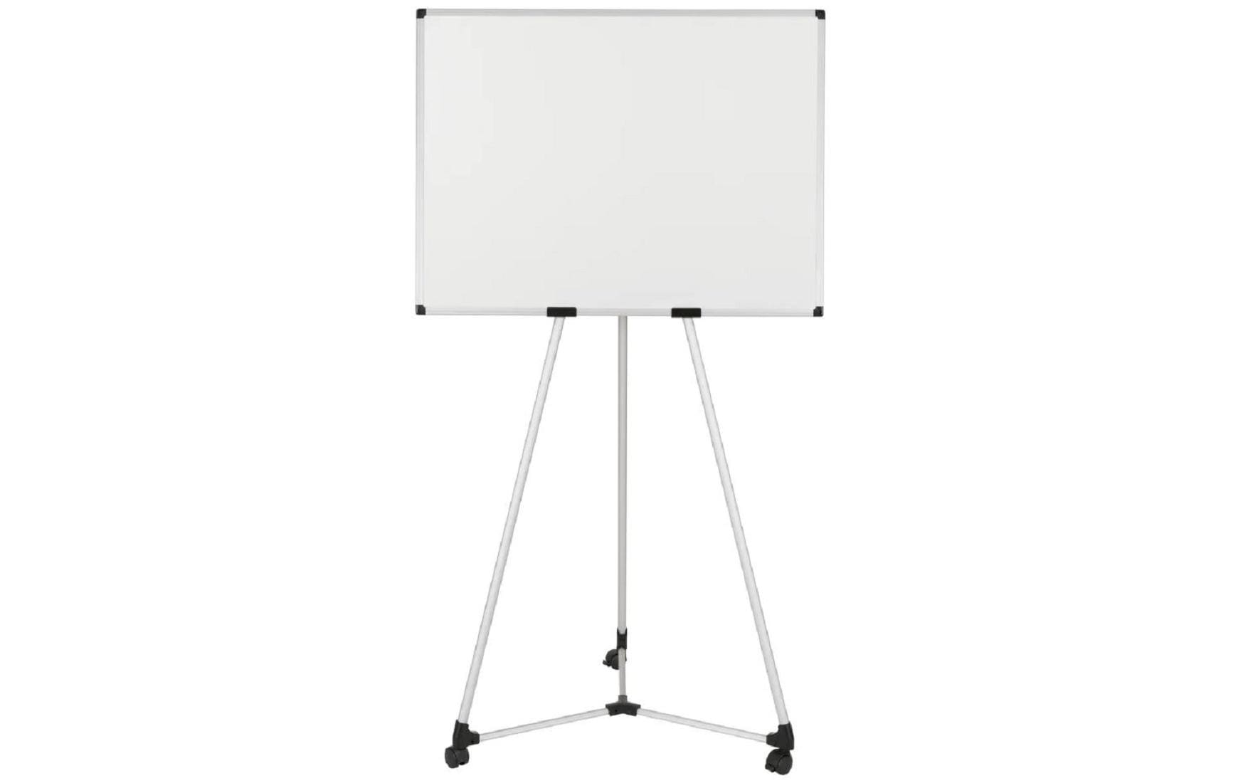 Bi-Office Kyoto Mobiles Flipchart, magnetisch – 100 × 70 cm, Aluminiumrahmen