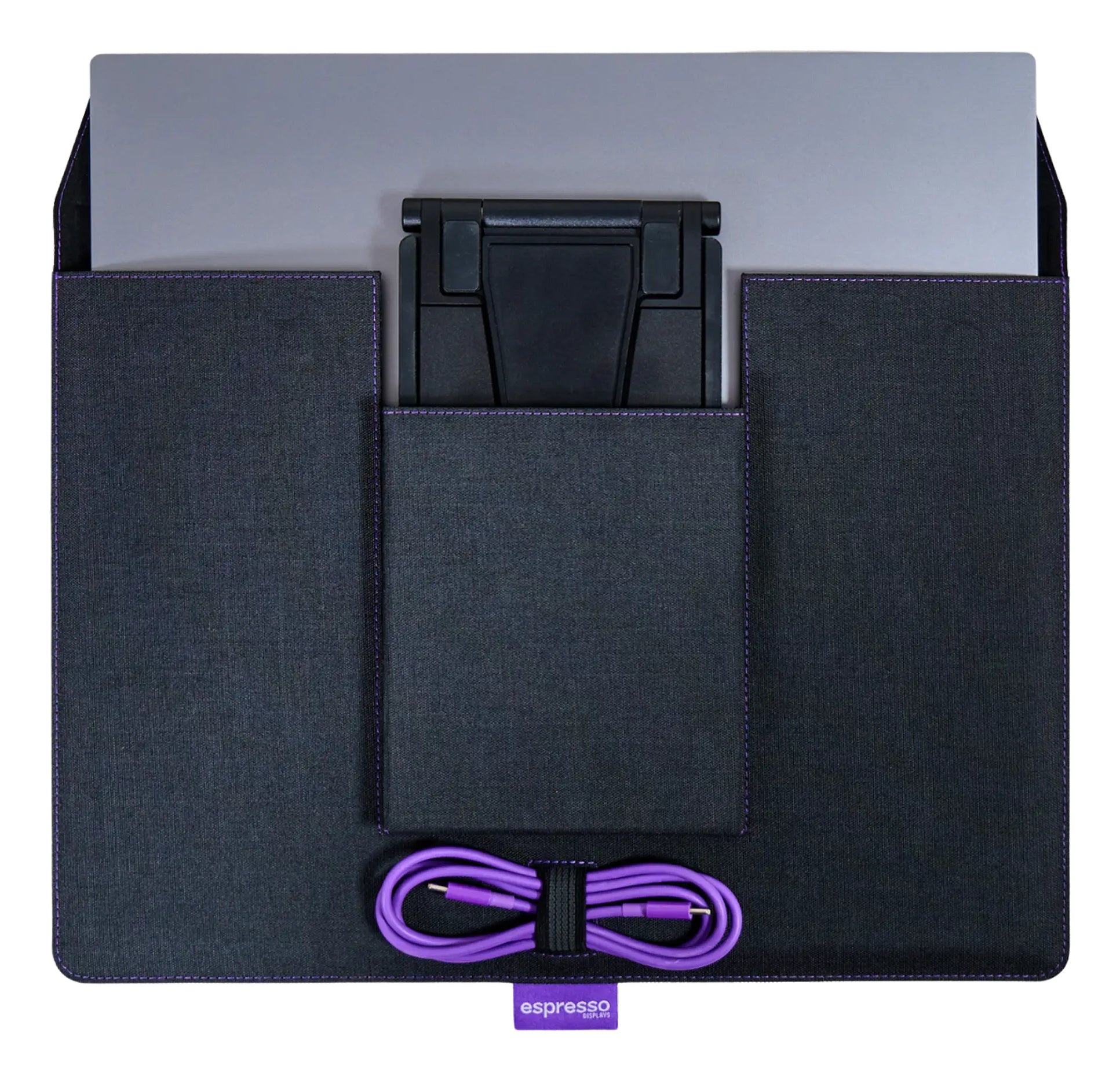 Espresso Displays Monitor-Tasche für 15" (39,6 cm) Displays – Dunkelgrau