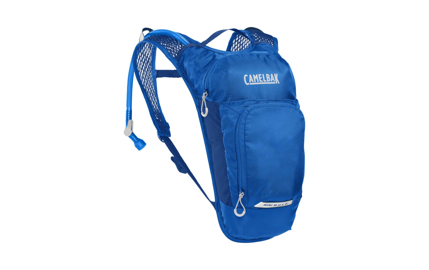 CamelBak Kindergartenrucksack Mini M.U.L.E – 3,5 l, reflektierend, Polyester – Blau, 190 × 360 × 150 mm