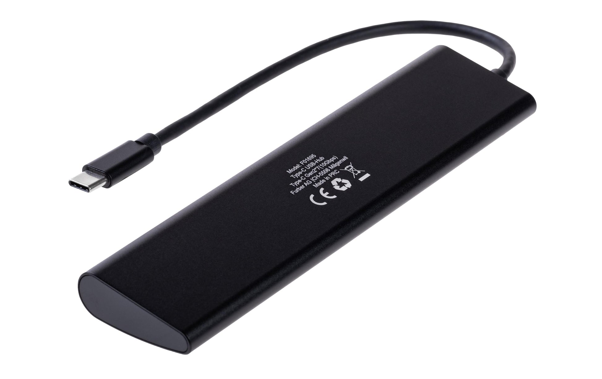 ONIT F01695 USB-Hub – USB-C, 7 Ports, 10 Gbit/s, für Windows/Mac/ChromeOS