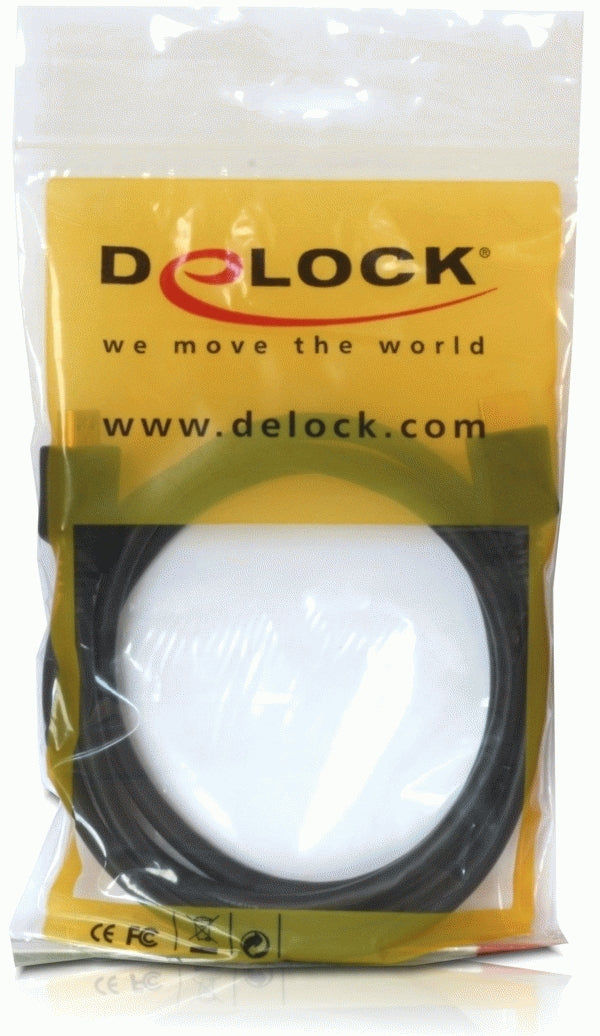 DeLOCK HDMI Kabel (A–A, M–M) 4K 30 Hz – 2 m – Ethernet