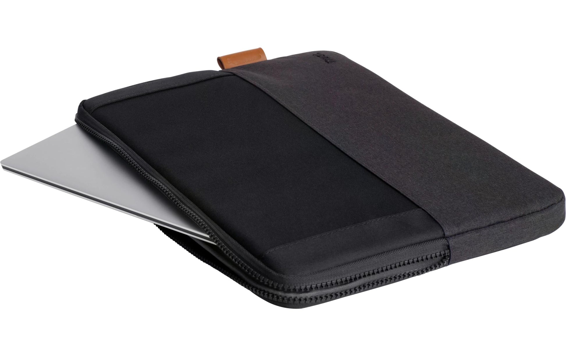 Trust Lisboa Notebook-Schutzhülle – für Notebooks bis 13,3", recyceltes Polyester, schwarz