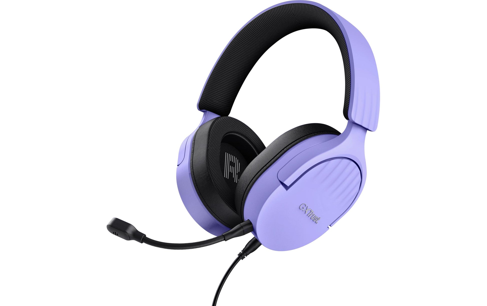 Trust GXT489 FAYZO Gaming-Headset – On-Ear, Stereo, Kabelgebunden, 3,5 mm Klinke, Violett