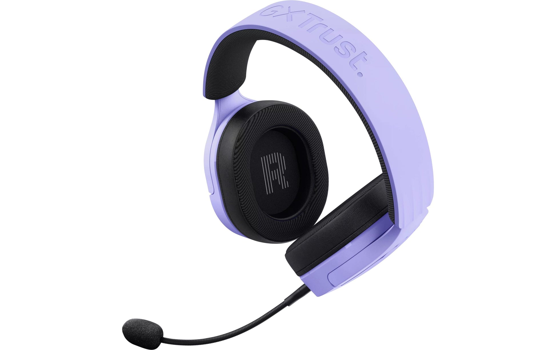 Trust GXT 491P FAYZO – Over-Ear Gaming-Headset – USB-A, Surround-Sound, Stummschaltung – Schwarz/Violett
